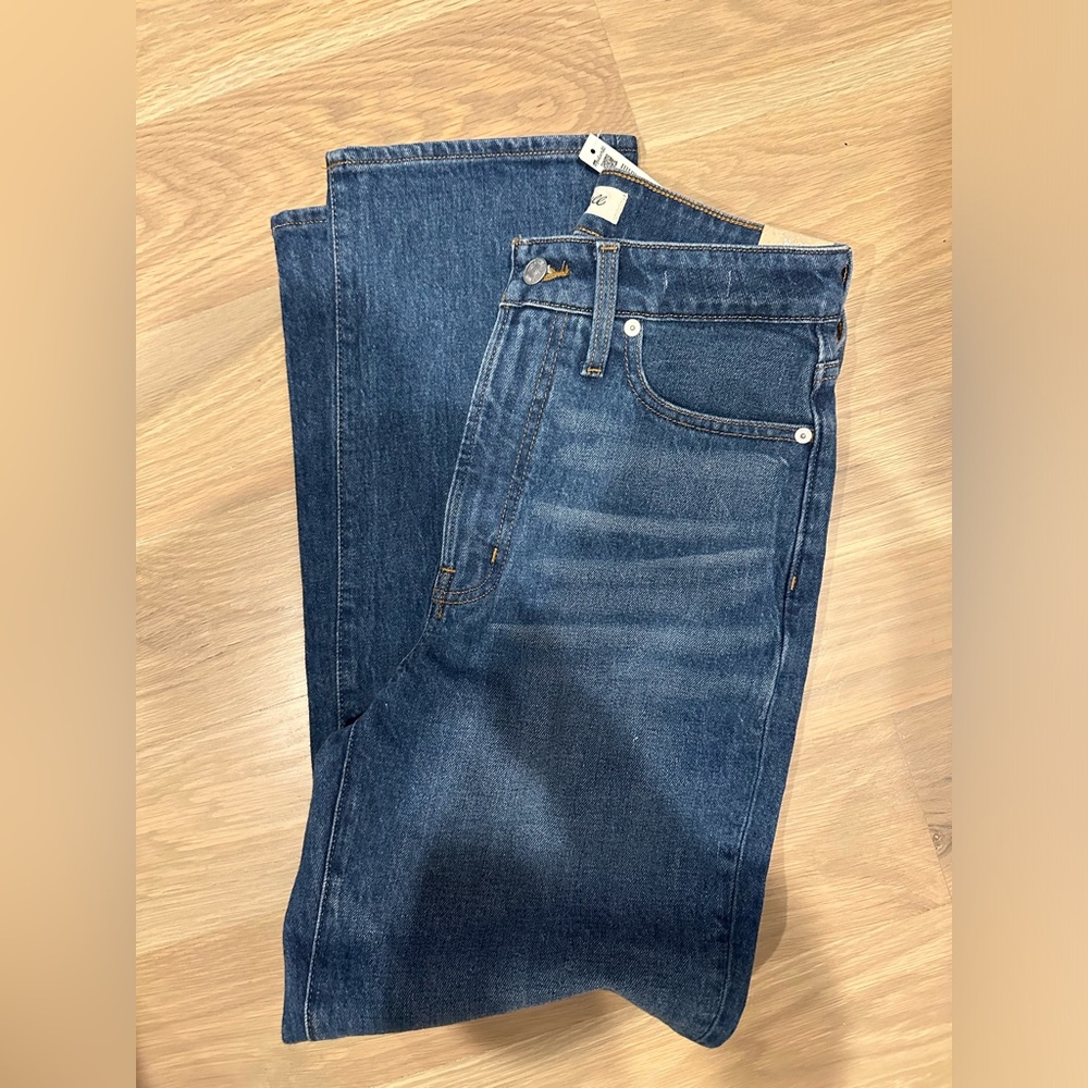 NWT Madewell Curvy Perfect Vintage Jean Size 27